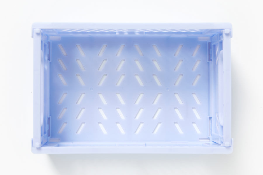FOLDING STORAGE BOX SIMPLE BLUE