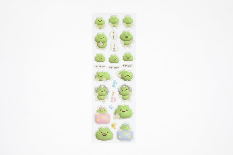 Epoxy Seal Sticker - Foul Frog