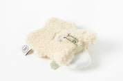 Curly Bear Multi Pouch Keyring - Ivory