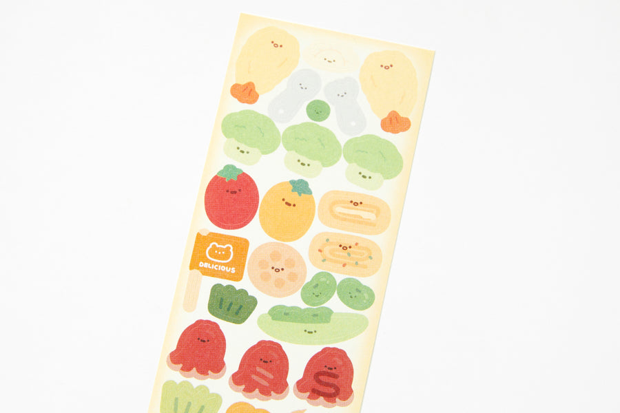 SEAL STICKER ART PAPER LUNCH