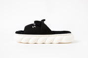 CLOUD SLIPPERS BLACK CAT