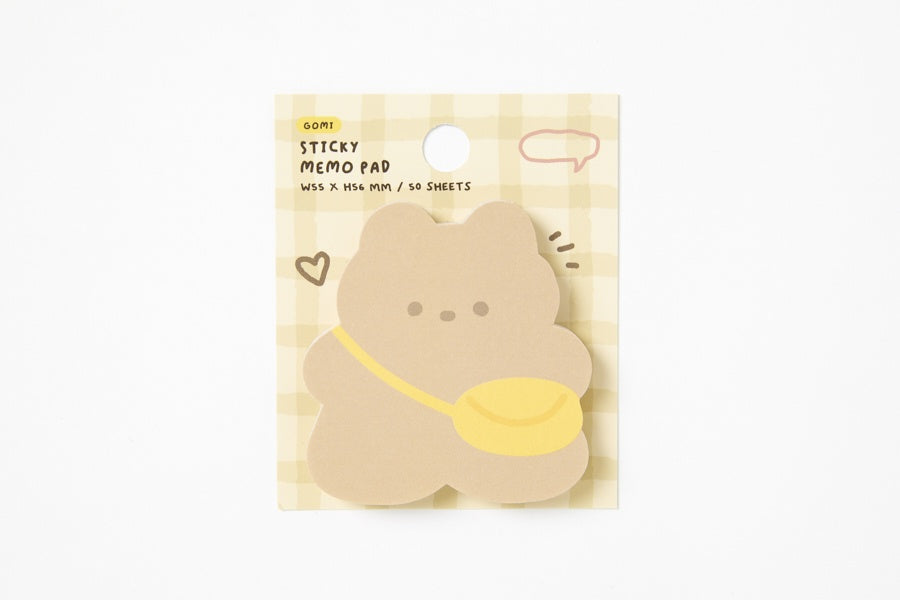 Sticky Memo - Gomi Bear