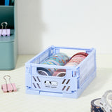 FOLDING STORAGE BOX SIMPLE BLUE