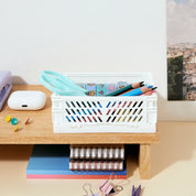 FOLDING STORAGE BOX SIMPLE WHITE