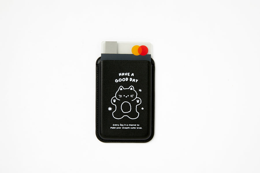 MAGSAFE CARD WALLET Good Day Black