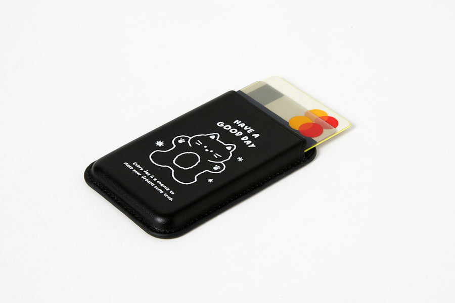 MAGSAFE CARD WALLET Good Day Black