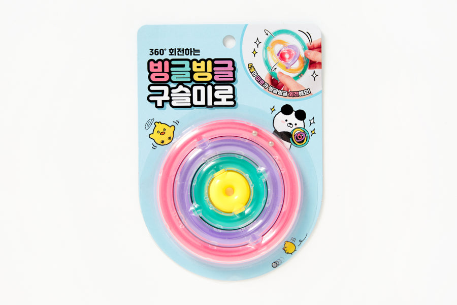 GAME SPINNING MARBLE MAZE