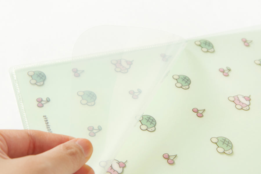 Pocket Spring Note - Cherry Turtle
