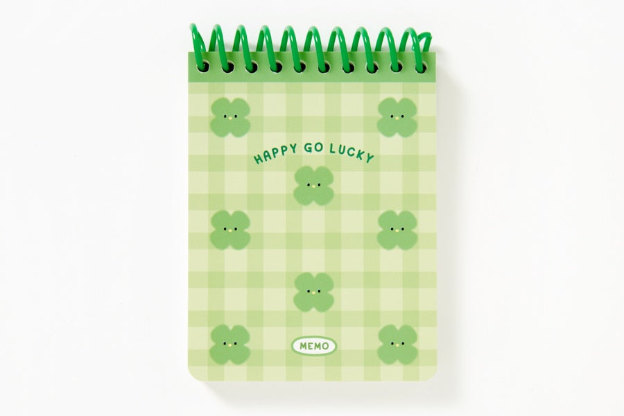 MEMONOTE CLOVER HAPPY GO LUCKY