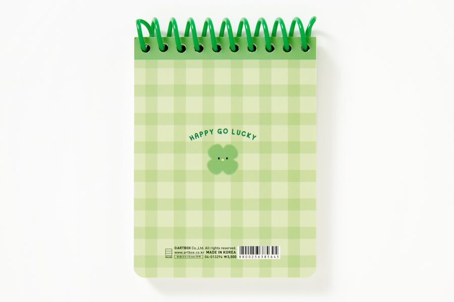 MEMONOTE CLOVER HAPPY GO LUCKY