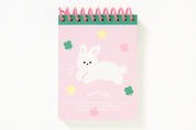 MEMONOTE PINK RABBIT GOOD LUCK