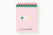 MEMONOTE PINK RABBIT GOOD LUCK