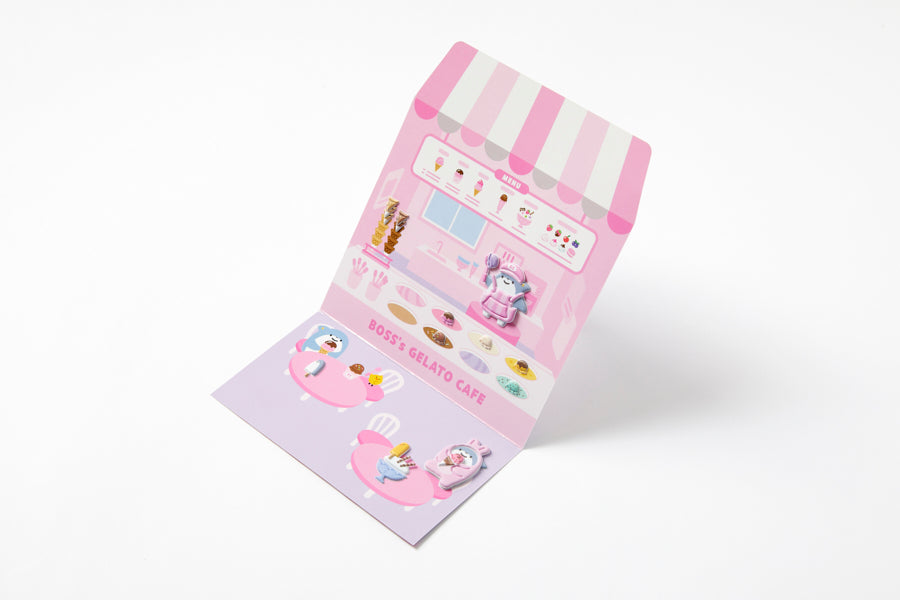 STICKER EMBOSS DECO BOSS