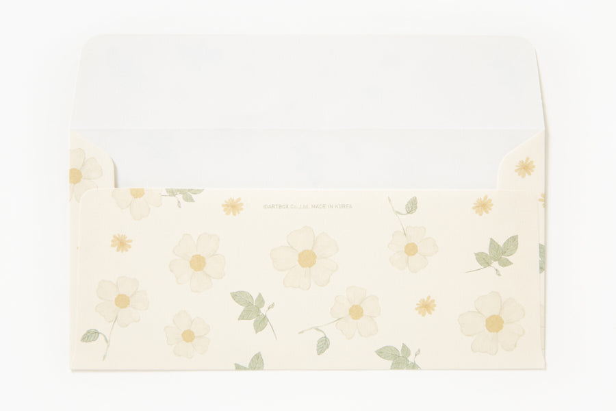 ENVELOPE SET FLOWER DAISY