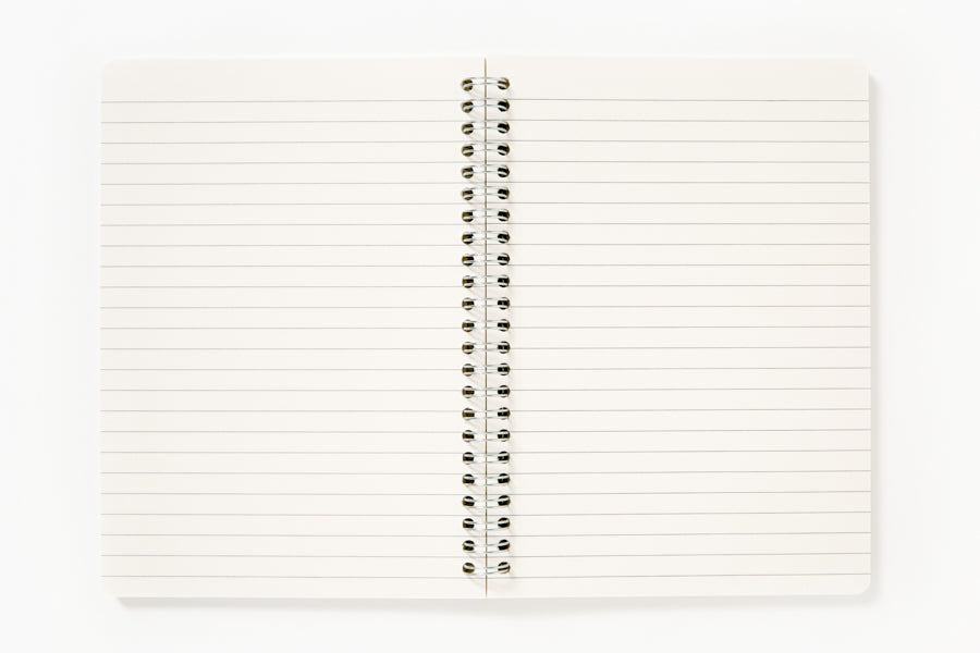 A5 Spring Notebook - Puppy (Ivory)