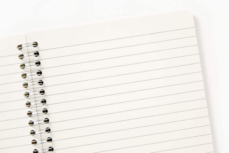 A5 Spring Notebook - Puppy (Ivory)