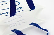 Reusable Shopping Bag - Blue Puppy 'Have A Good Day'