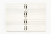 A5 Spring Notebook - Cat (Black)