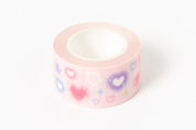 STICKER ROLL GLITTER HEART