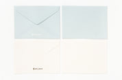LETTER PAPER DOME WHITE BEAR