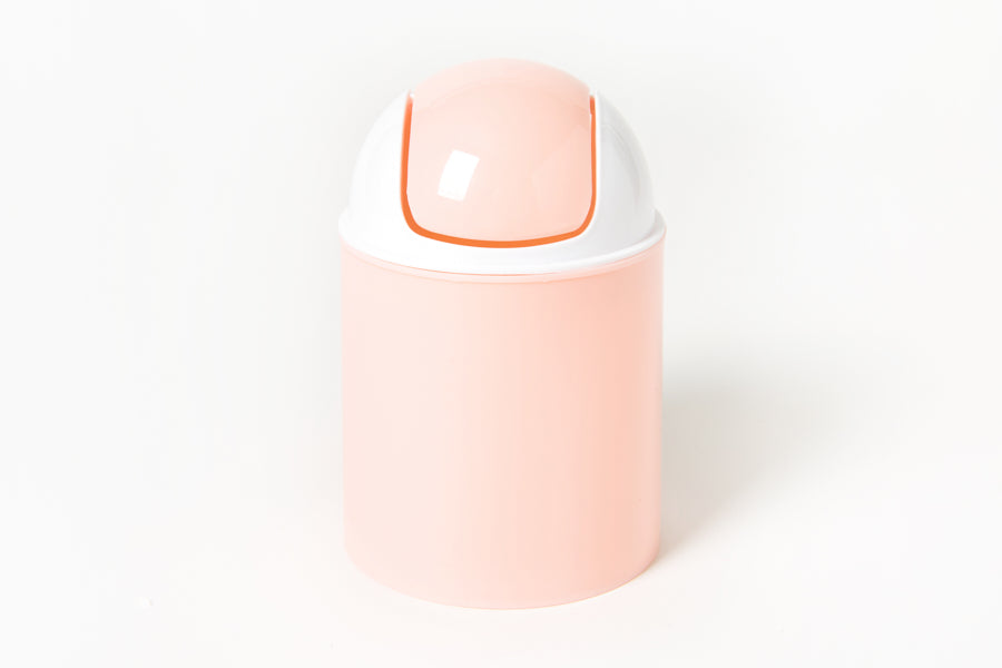 MINI STICKER WASTE BASKET PINK CAT