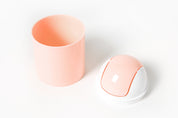 MINI STICKER WASTE BASKET PINK CAT