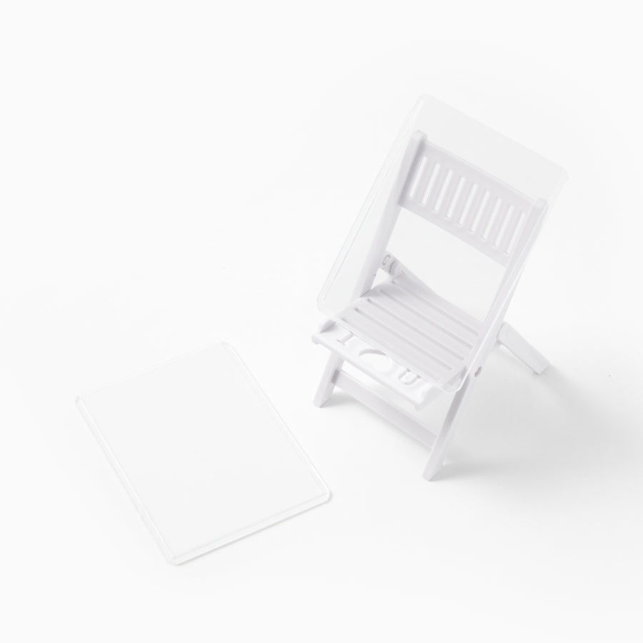 CRADLE PHONE STAND WHITE