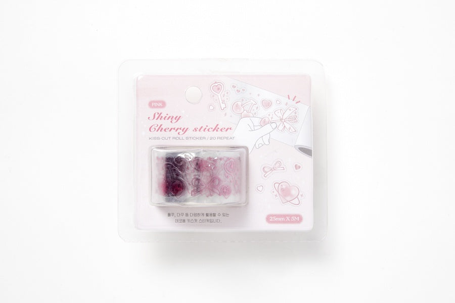 ROLL STICKER PINK CHERRY