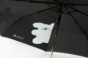 UMBRELLA 3 STAGE SEMI AUTO BLACK MOUSE