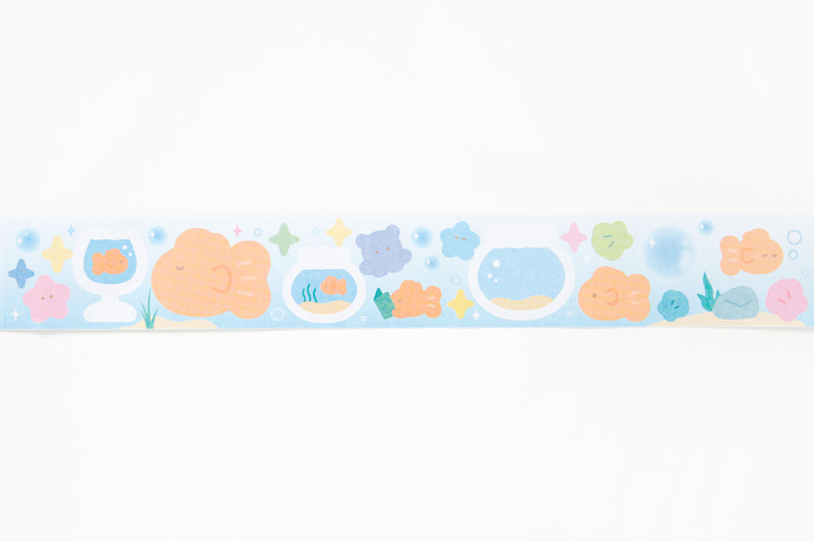 ROLL STICKER GOLDFISH