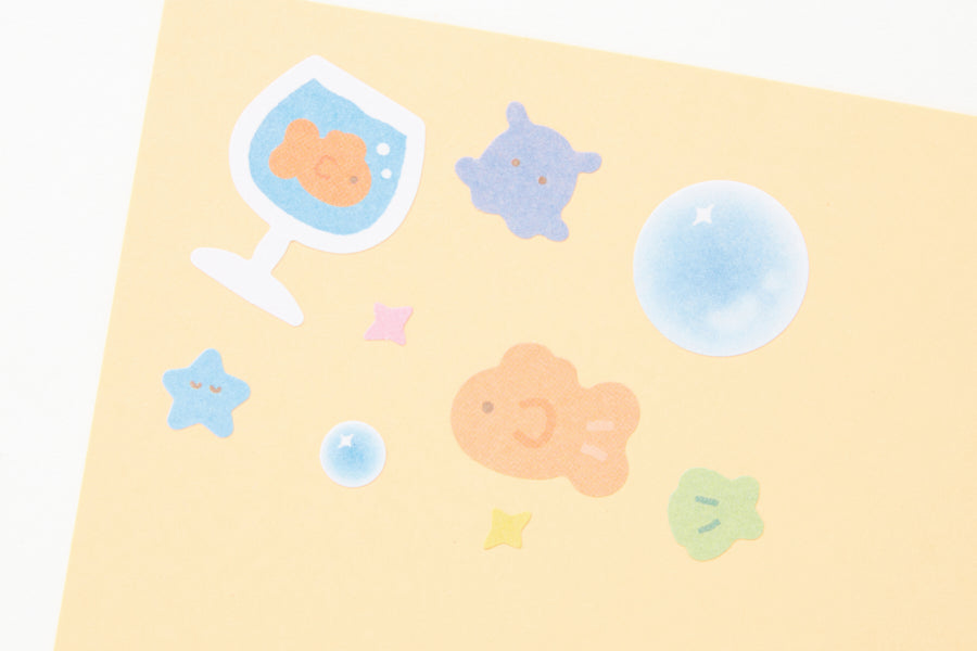 ROLL STICKER GOLDFISH