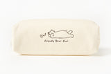 Pouch “Friendly Bear” Beige Ivory