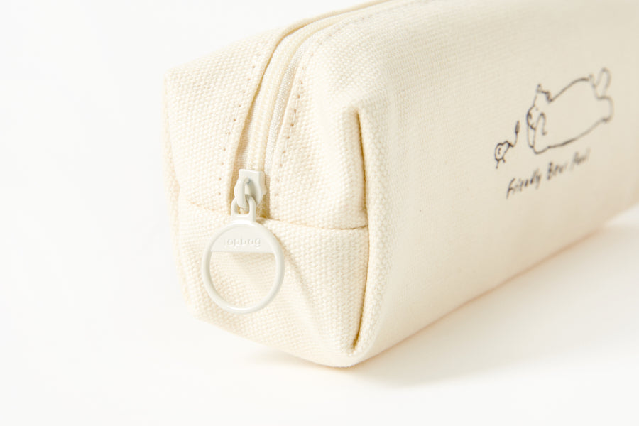 Pouch “Friendly Bear” Beige Ivory