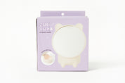 DESK MIRROR IVORY CAT SHAPE