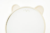 DESK MIRROR IVORY CAT SHAPE