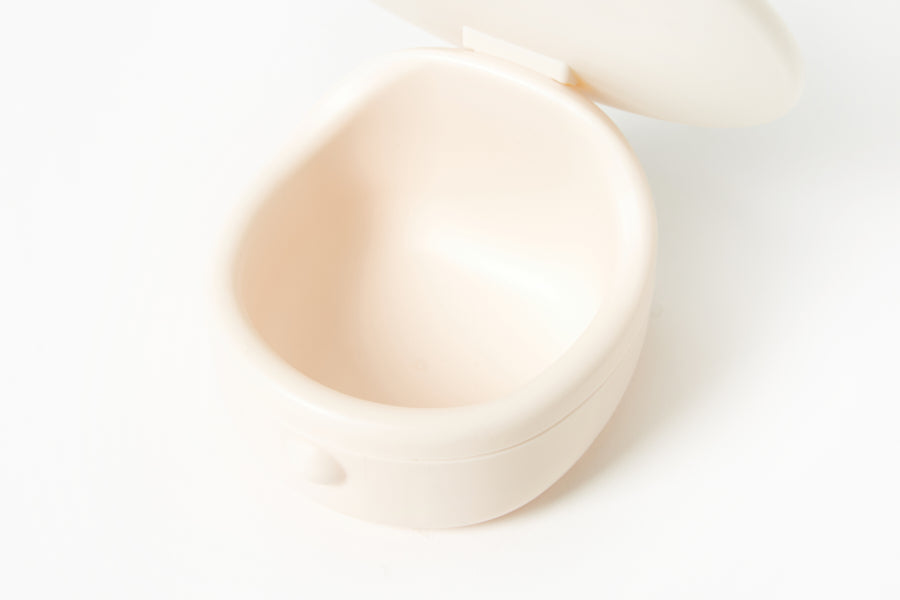 DESK MIRROR IVORY CAT SHAPE