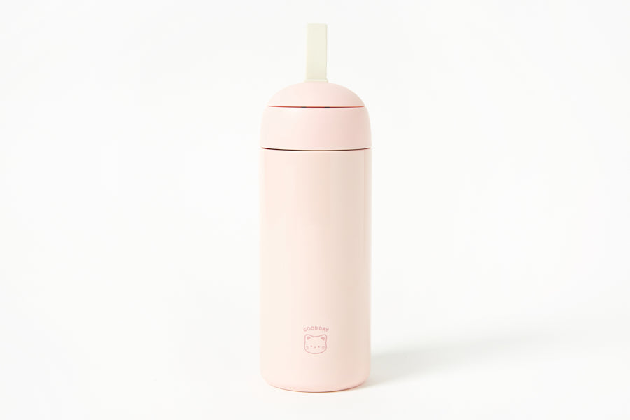 TUMBLER PEEKING CAT PINK (350ML)