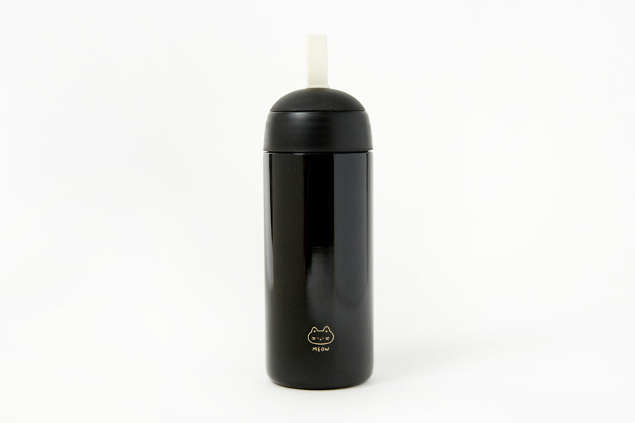 TUMBLER PEEKING KITTEN BLACK (350ML)