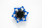 ROBOT FIDGET SPINNER BLUE