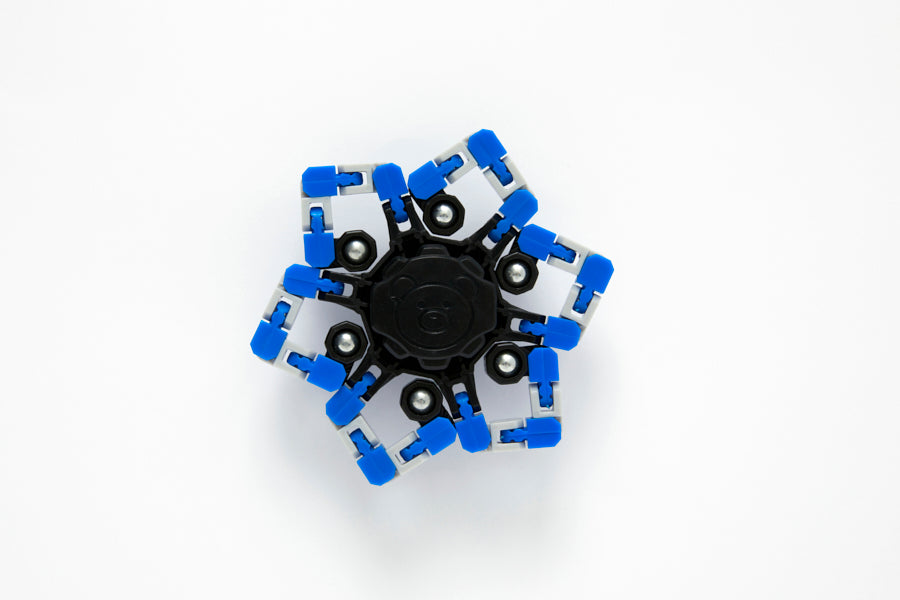 ROBOT FIDGET SPINNER BLUE