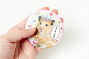 HAND MIRROR PRINCESS HAMSTER