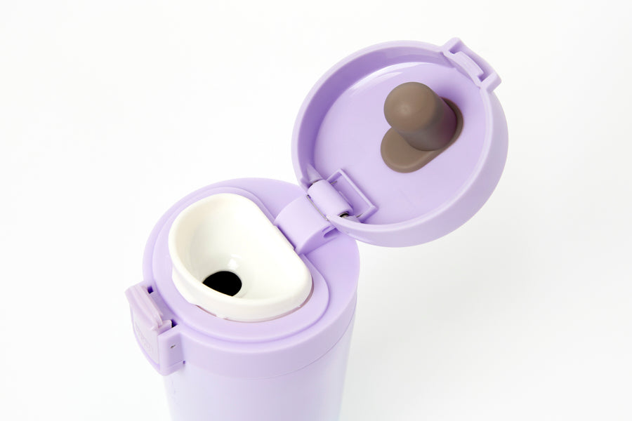 BUTTON TUMBLER GRADIENT PURPLE MINT 380ML