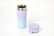 BUTTON TUMBLER GRADIENT PURPLE MINT 380ML