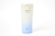 BUTTON TUMBLER GRADIENT IVORY BLUE PUPPY 380ML