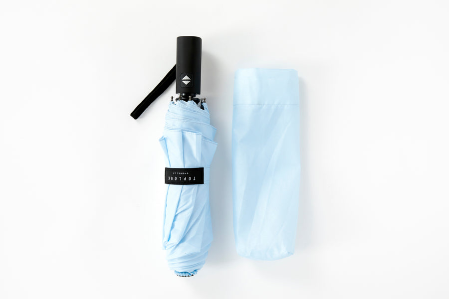UMBRELLA 3 STAGE AUTO LIGHT BLUE