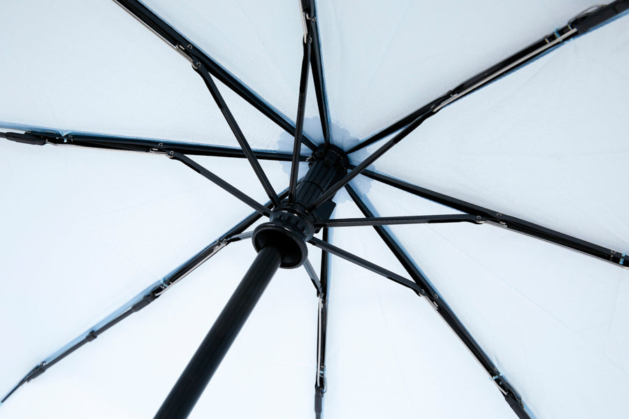 UMBRELLA 3 STAGE AUTO LIGHT BLUE