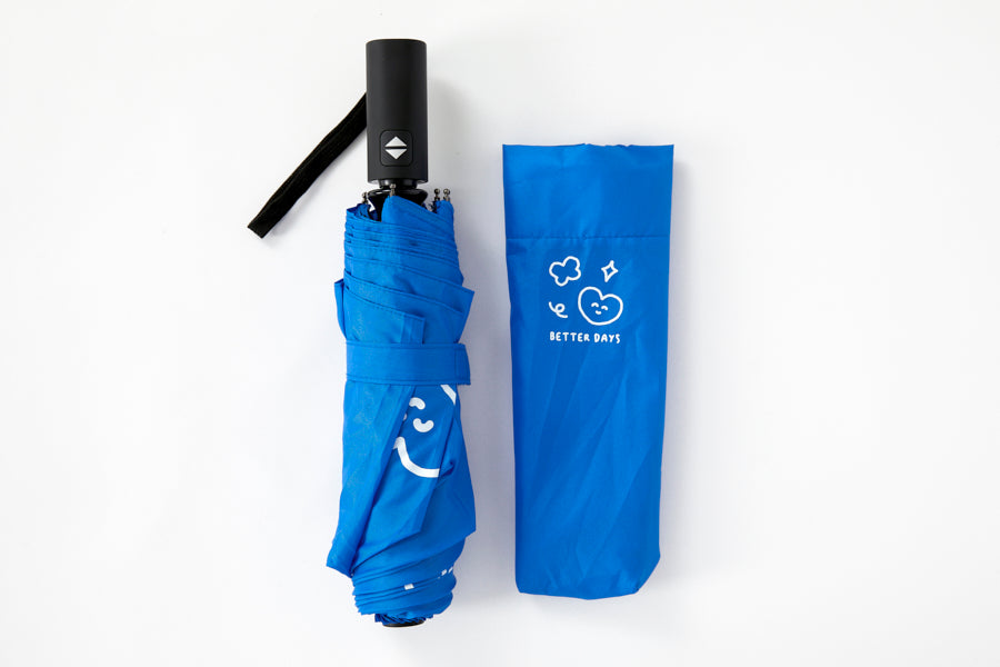 UMBRELLA 3 STAGE AUTO BLUE BETTER DAYS