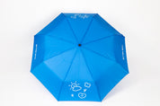 UMBRELLA 3 STAGE AUTO BLUE BETTER DAYS