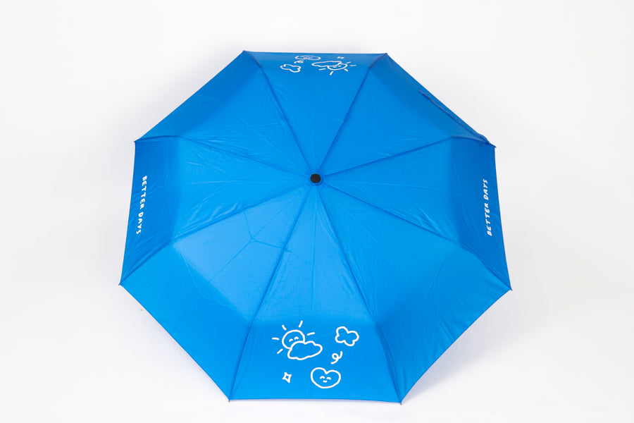 UMBRELLA 3 STAGE AUTO BLUE BETTER DAYS