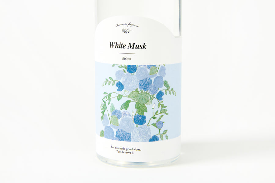 Romantic Fragrance Diffuser Refill 500ml (White Musk)